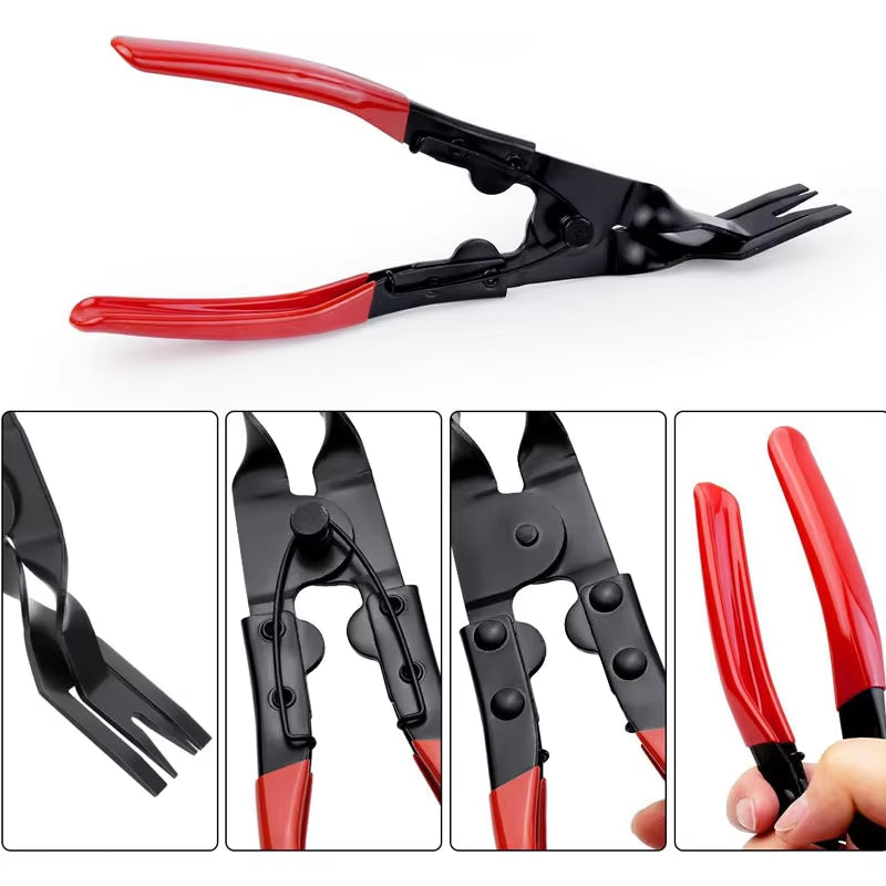 Car Headlight Repair Installation Tool Trim Clip Removal Pliers Van Door Panel Fascia Dash Upholstery Remover Tools Kit