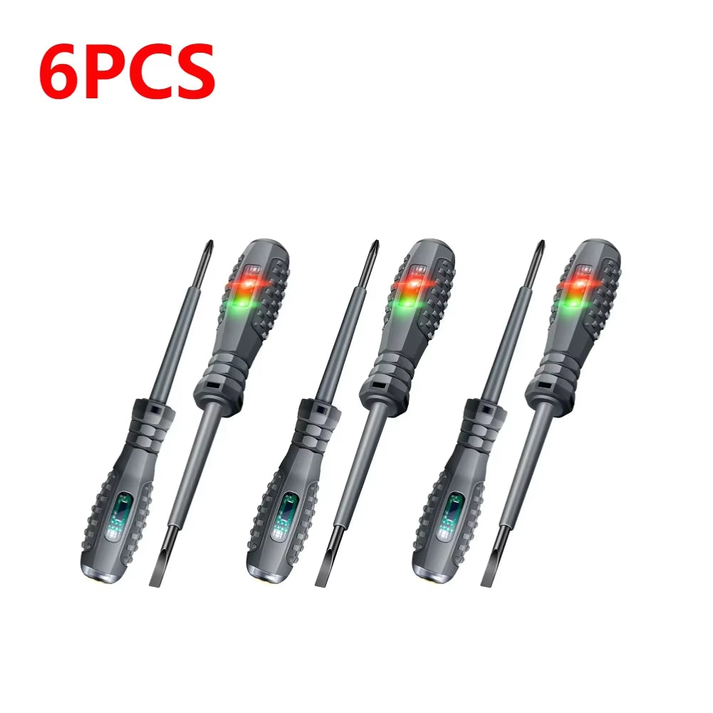 ANENG B05 Word/Cross Screwdrivers Indicator Meter Electric Pen Insulated Electrician Highlight Pocket Tester Pen Tools 2-20Pcs