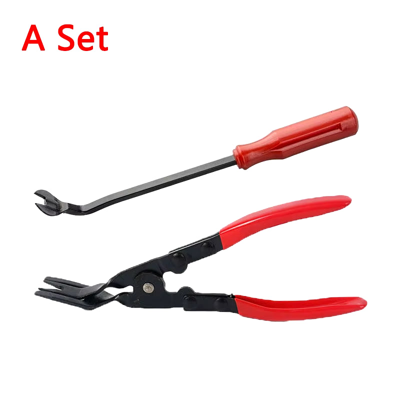 Car Headlight Repair Installation Tool Trim Clip Removal Pliers Van Door Panel Fascia Dash Upholstery Remover Tools Kit